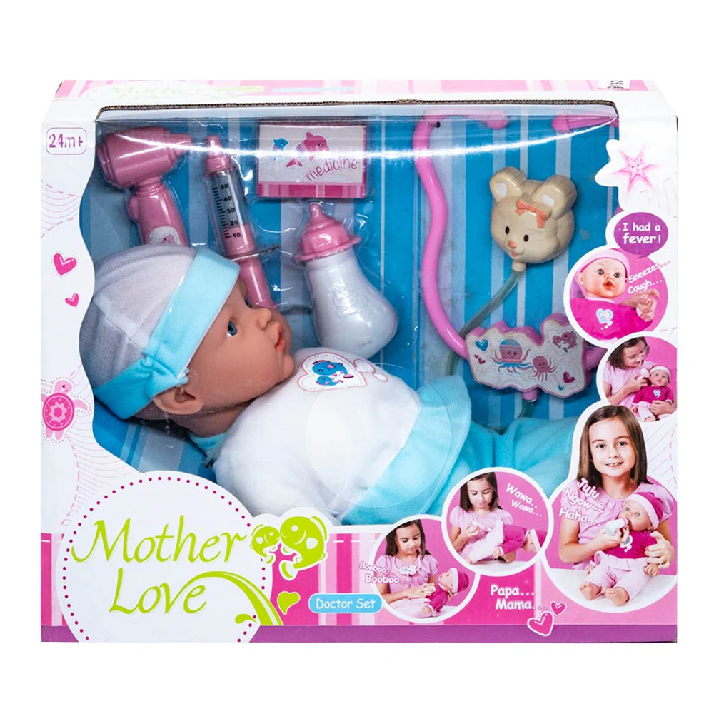 Muñeca Bebe Mother Love 43cm - Surtido