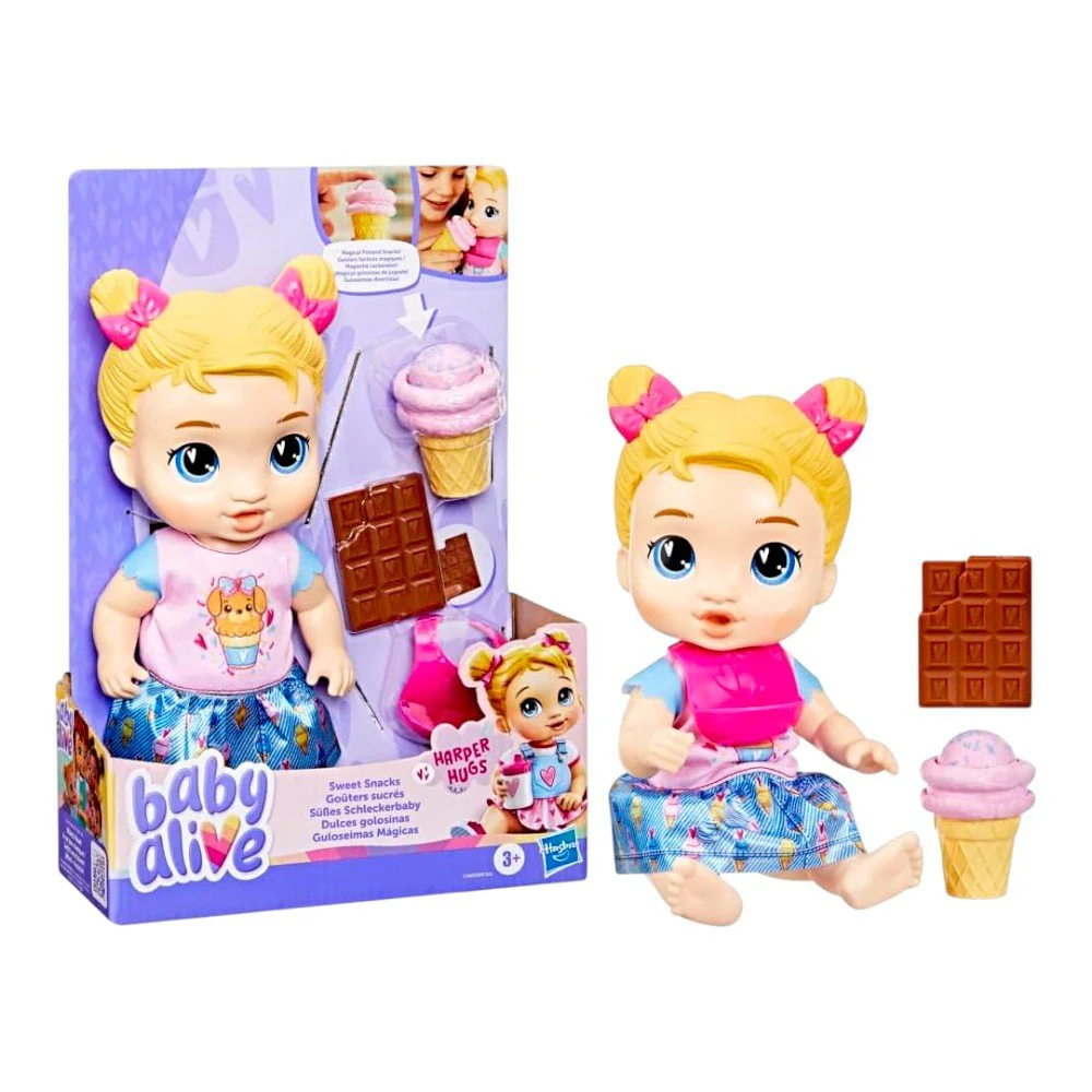 Muñeca Bebé Sweet Snacks BLDH Harper / Baby Alive - Image 3