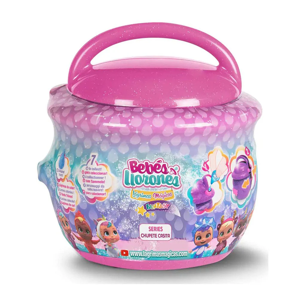 Muñeca Cry Babies Casita y Chupete - Surtido