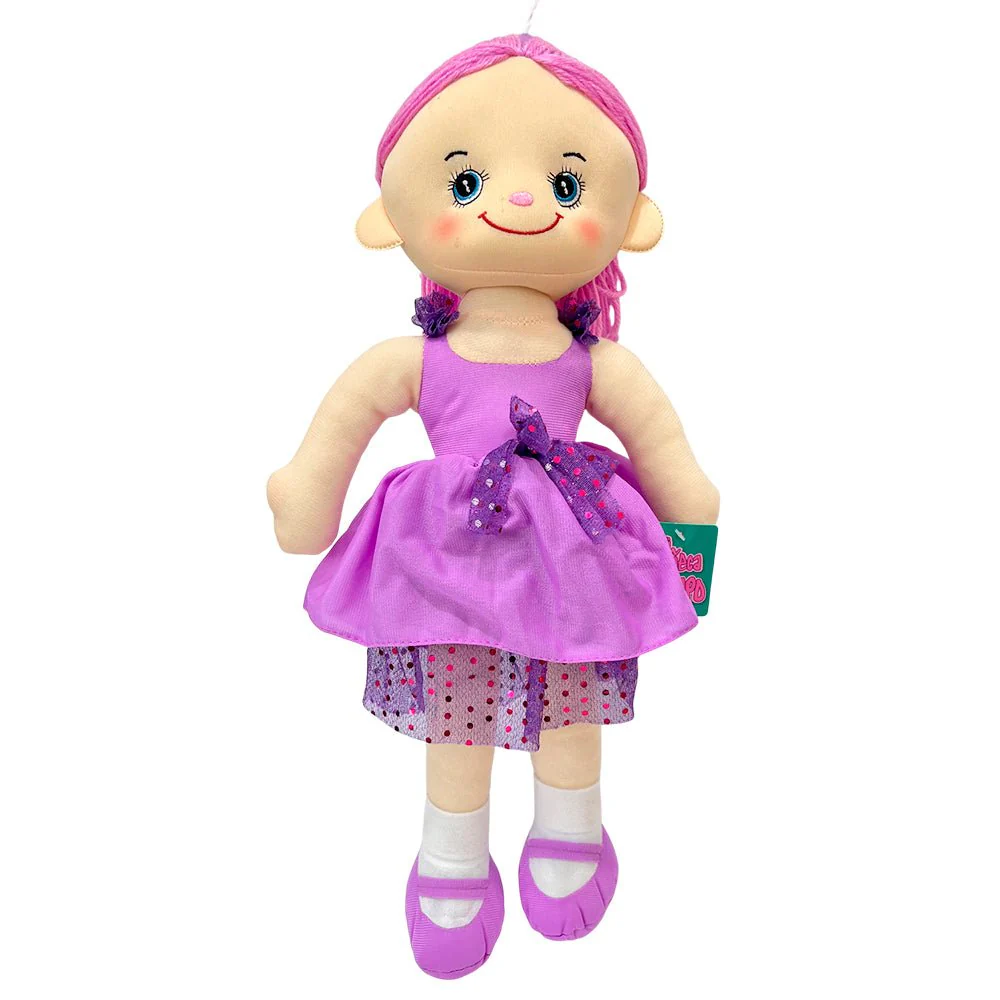 Muñeca de Trapo 20 Bailarina con Corazones / Bairong