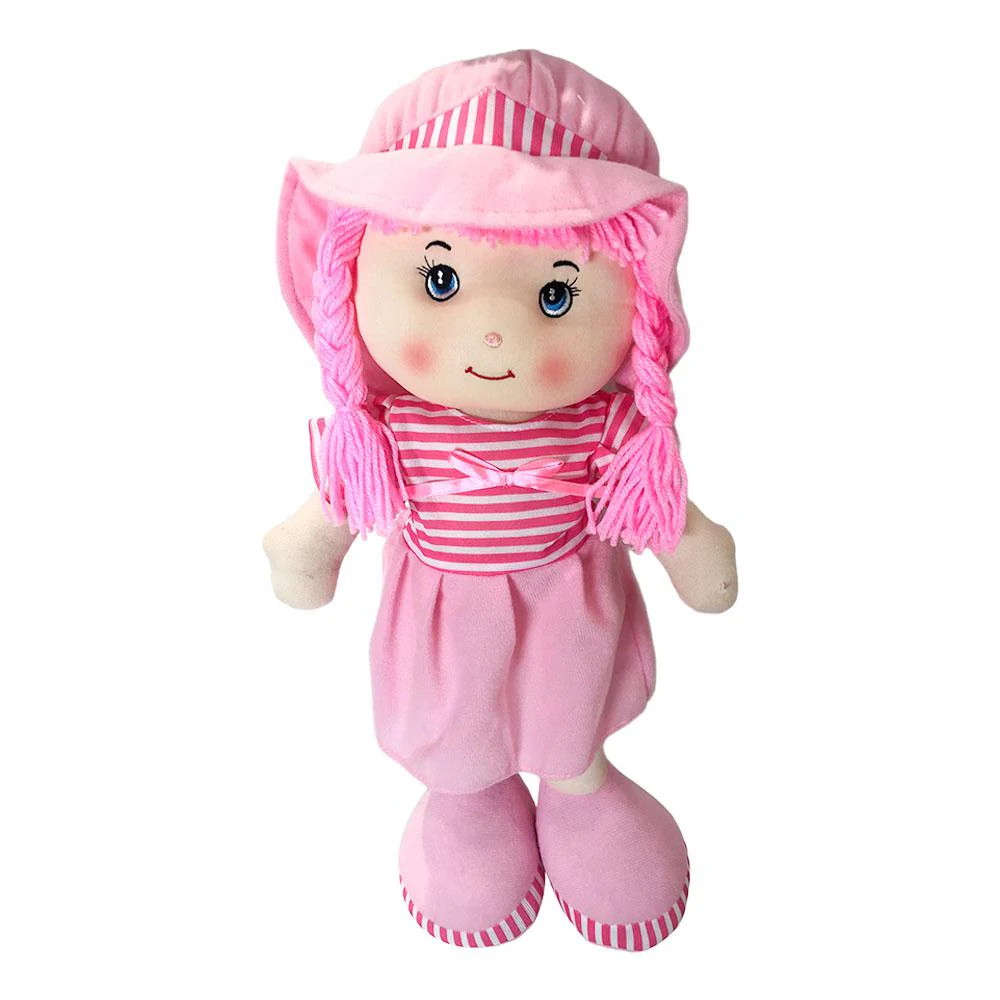 Muñeca de Trapo Bairong Top C/Rayas,2