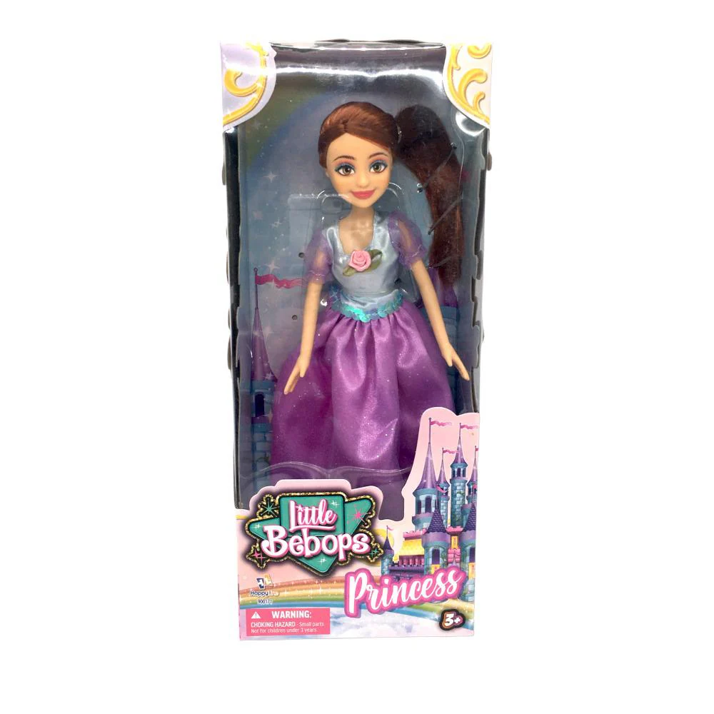 Muñeca Little Bebops Princesas 10.5"