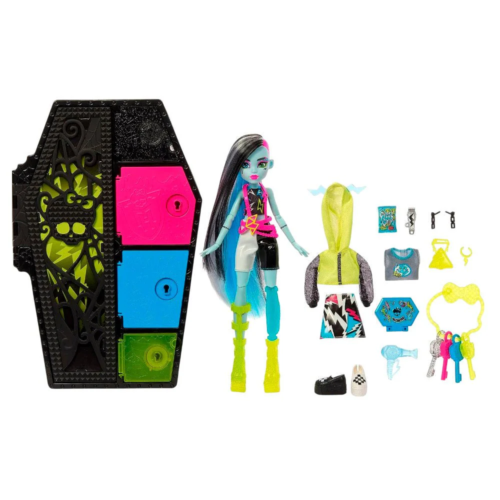 Muñeca Monster High Sustos Frankie Neón - Image 3