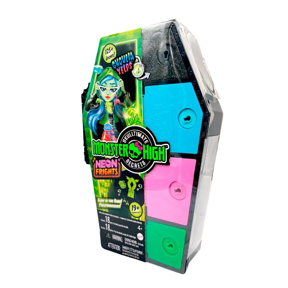 Muñeca Monster High Sustos Ghoulia Neón - Image 3