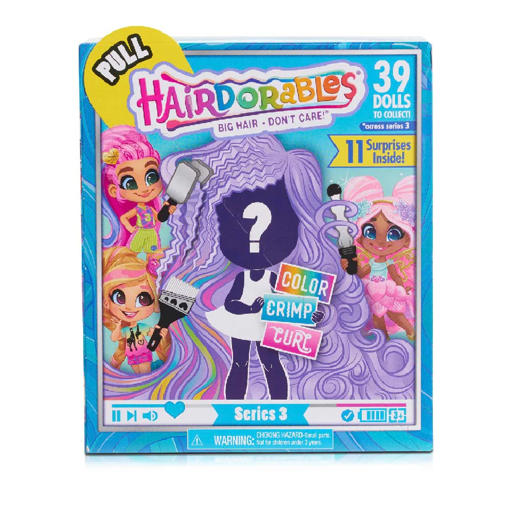 Muñecas x 2 Hairdorables Surtidas