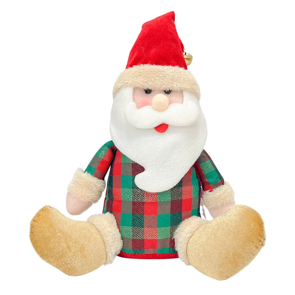 Muñeco Navideño Sentado 16 x 28 cm / Christmas Elegance