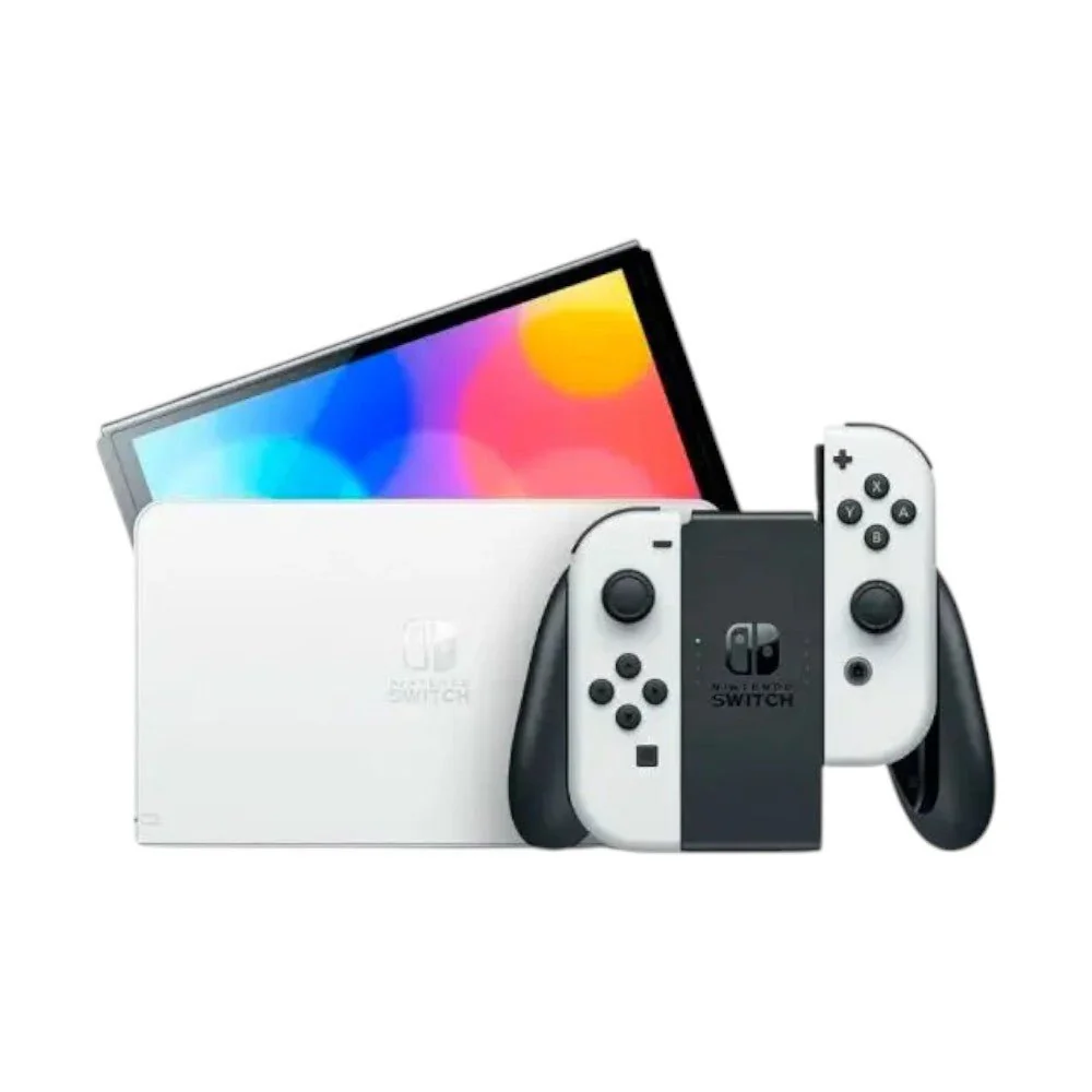 Nintendo Switch OLED + Super Mario Bros Wonder - Bundle - Image 2