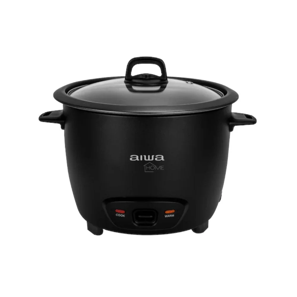 Olla Arrocera Eléctrica Aiwa 2.2L | 12 Tazas | Negra - Image 2