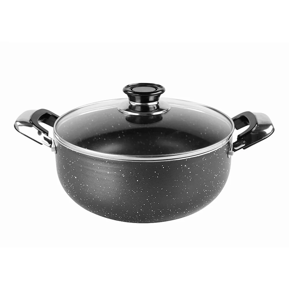 Olla Cookinex Marble Con Tapa 24 cm