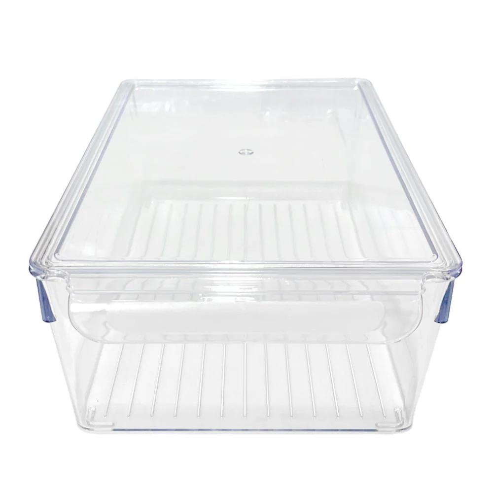 Organizador Acrílico Multiuso Softchef / Con Tapa / Ultra Clear