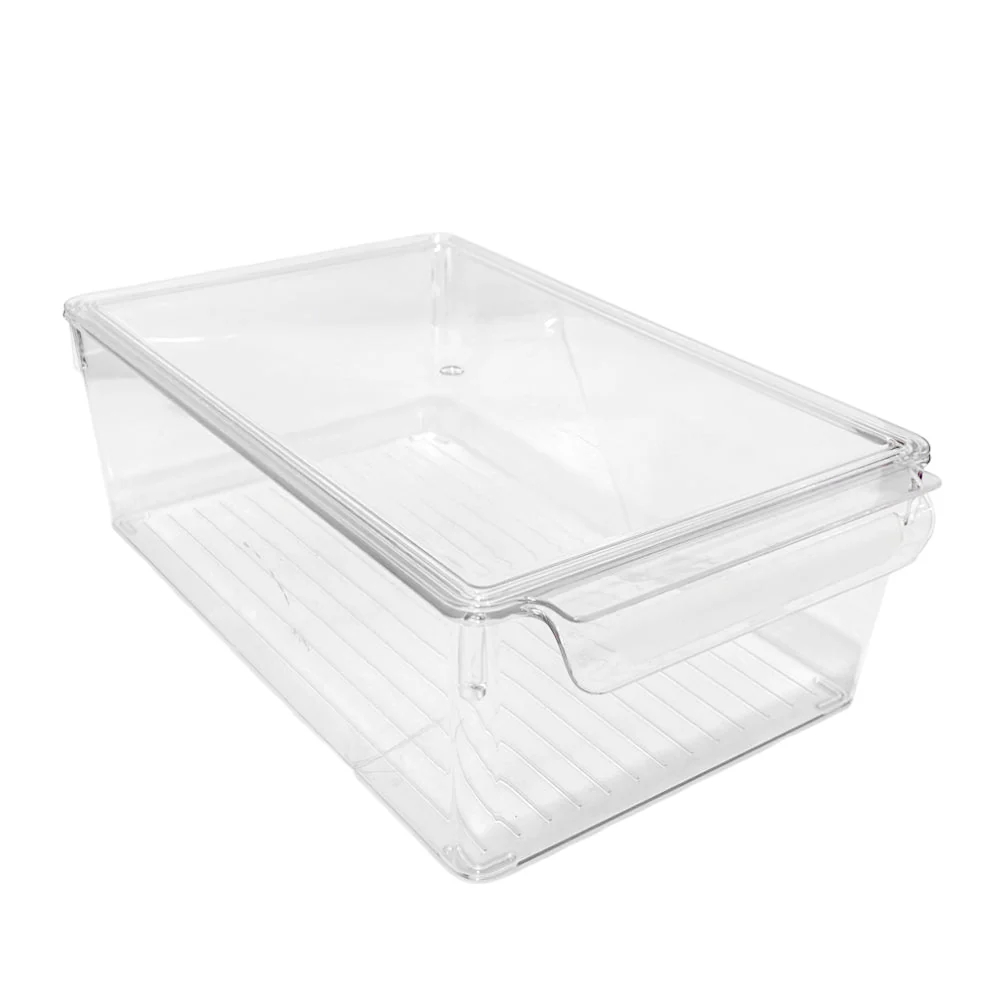 Organizador Acrílico Multiuso Softchef / Con Tapa / Ultra Clear - Image 3