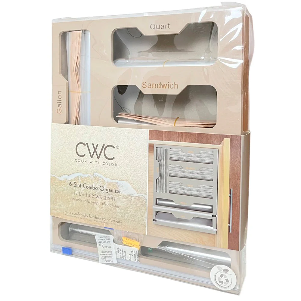 Organizador de Cocina Dc Wholesales 6 Ranuras / Beige - Image 3