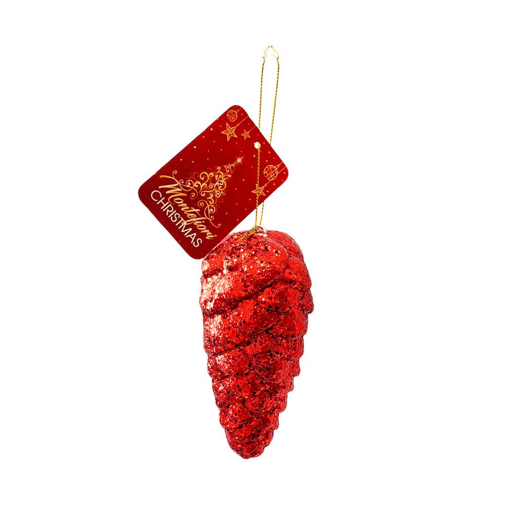 Ornamento Navidad Piña 13 Cm Rojo - Image 2