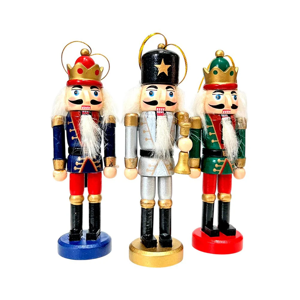 Ornamento Navideño Cascanueces / 3 Piezas / Christmas Elegance - Image 2