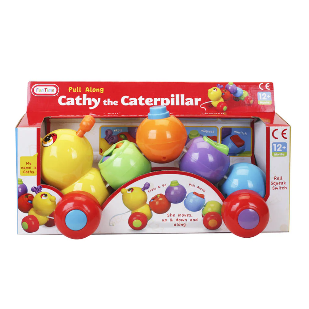 Oruga Cathy Para Arrastrar Fun Time