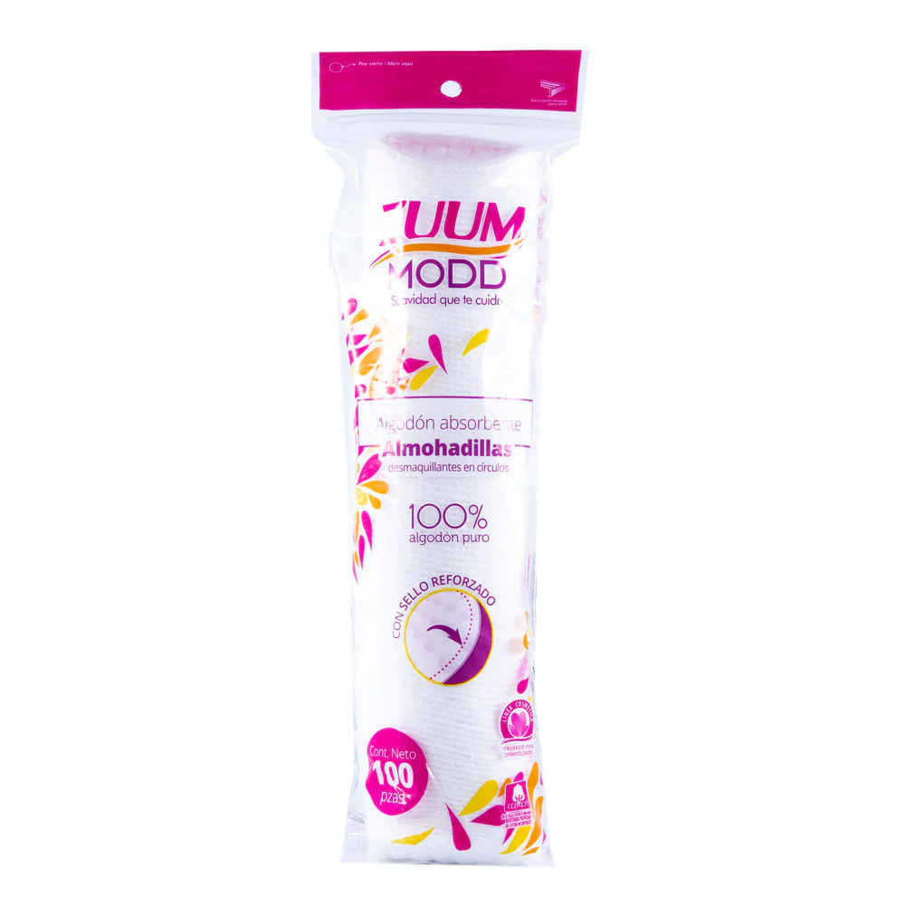 Pads Desmaquillantes Zuum 100 Piezas
