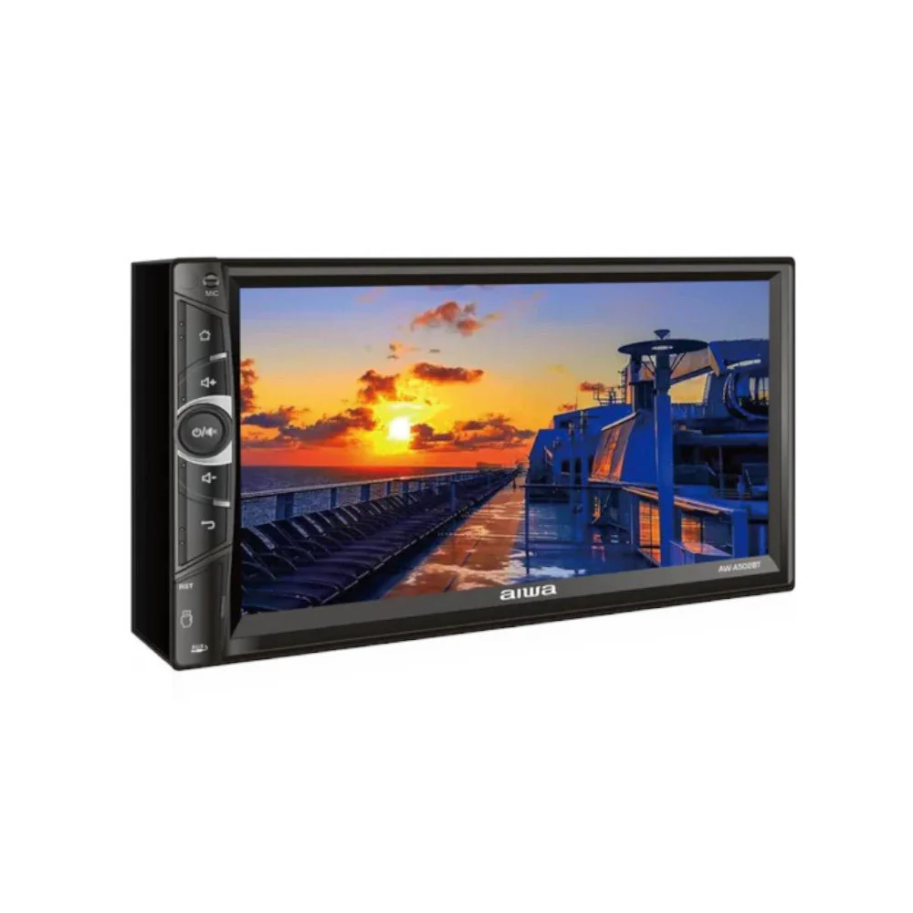 Pantalla Táctil Aiwa QLED 7" Para Carro | Negro | AW-A502BT - Image 3