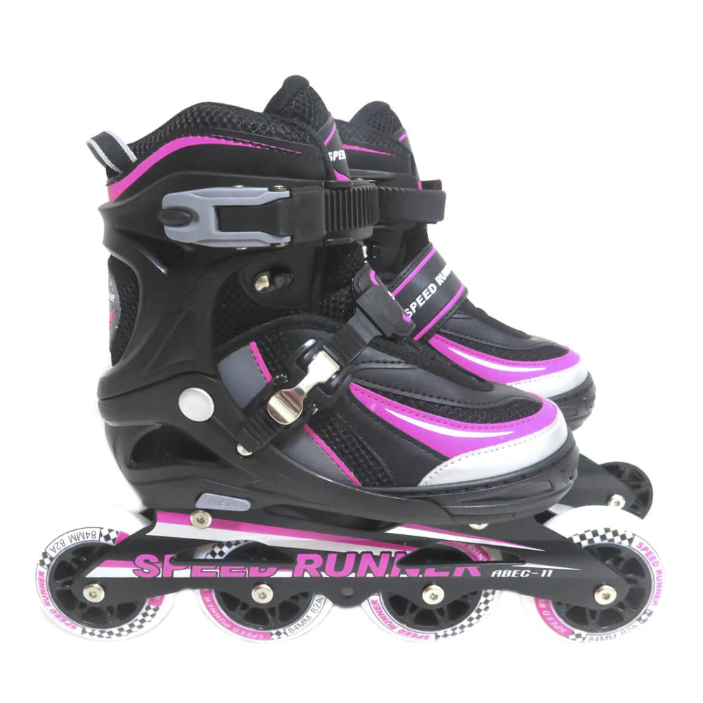 Patines en Línea Cuatro Ruedas Ajustable Talla 35 - 38 - Surtido