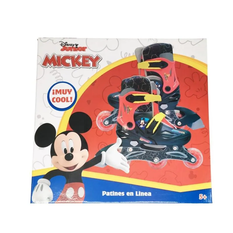 Patines Mickey Mouse Ajustables 31-34 - Image 2