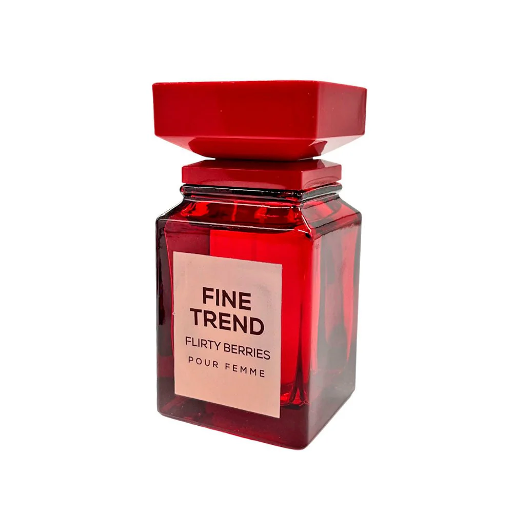 Perfume Dubai Fine Trend Flirty Berries Dama 100 ML - Image 3