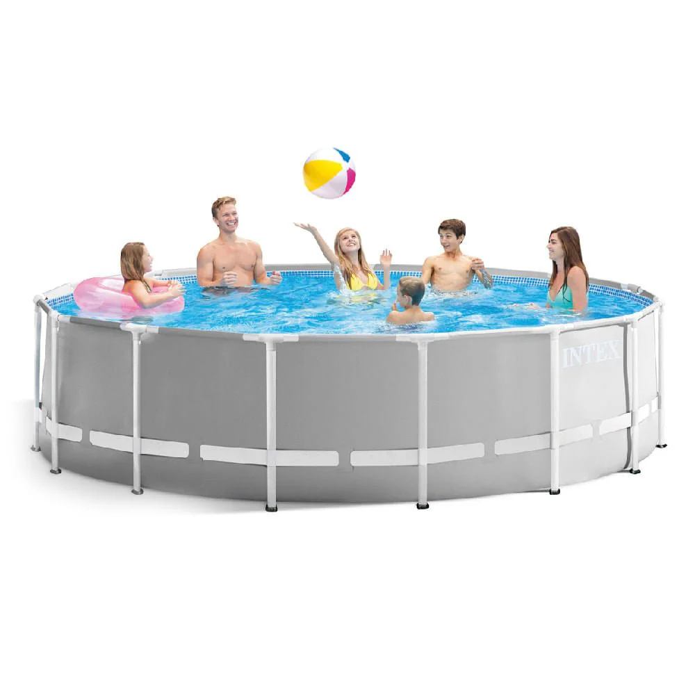 Piscina Marco de Metal Prisma 15' x 48" / Intex