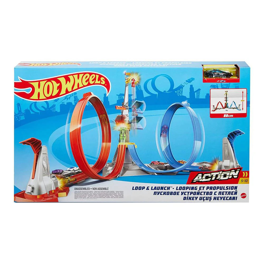 Pista desafío de altura Hot Wheels