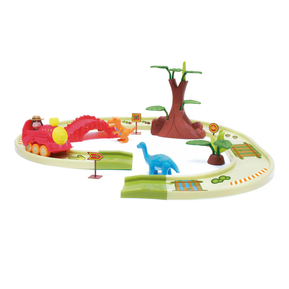 Pista Tren My Little Kids Dino 29 Piezas