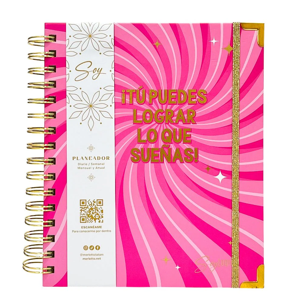 Planner “Soy Logros” / Soy – Mensual - semanal