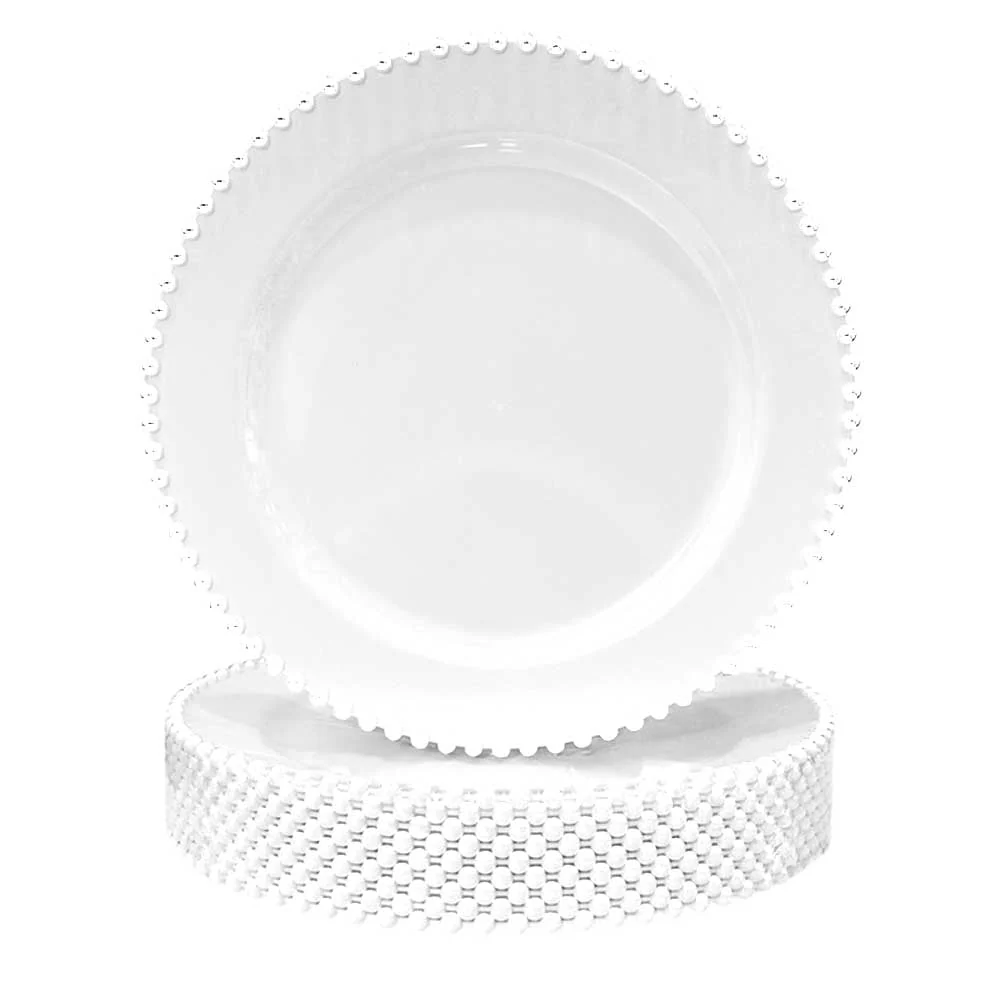 Plato Desechables 10.5" Lillian / 10 Piezas / Blanco - Image 2