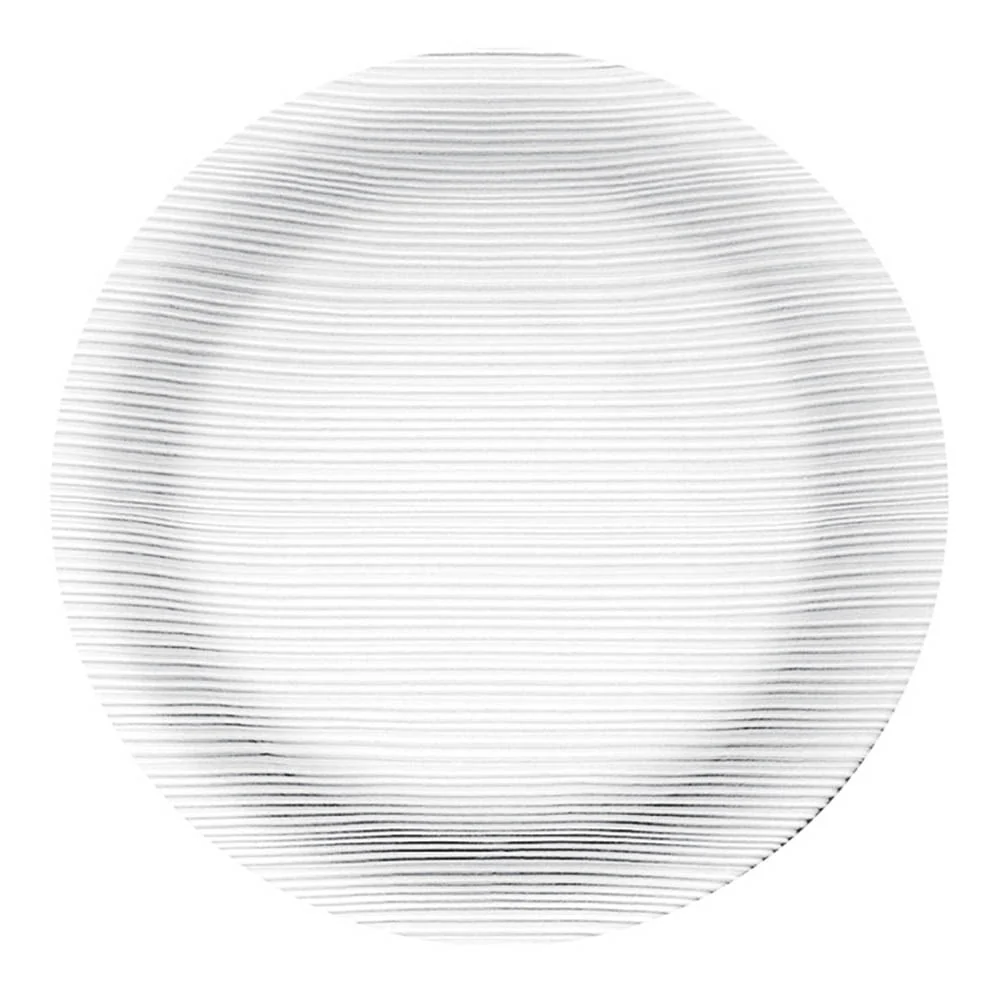Plato Diamante Marinex Para Postre de Vidrio