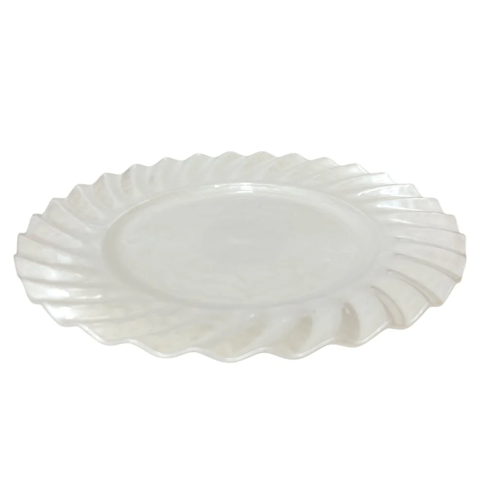 Plato Llano Decorativo Decore de Plástico - 33 Cm - Image 2