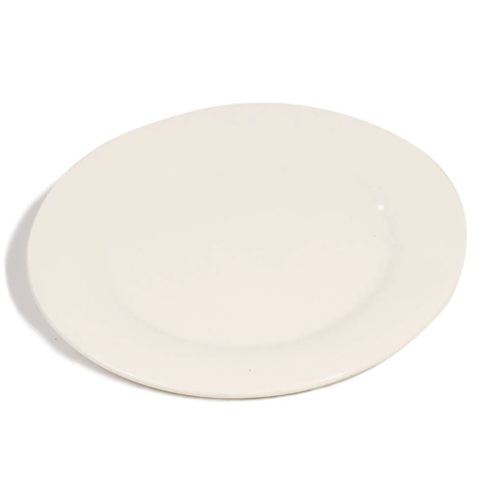 Plato Llano Home Elegance Redondo Blanco