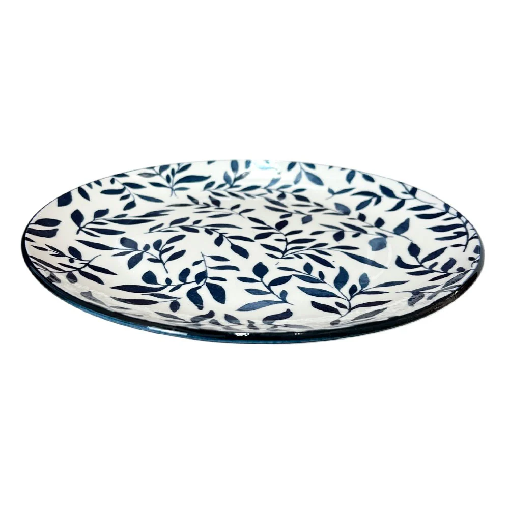 Plato Llano Koopman de Porcelana / 10" / Estampado - Image 2