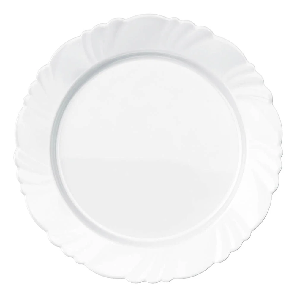 Plato Llano Marinex Petal de Vidrio 25 cm