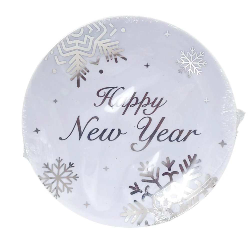 Plato Llano Navideño 7.5” – Set de 6 Piezas / Christmas Elegance - Image 3