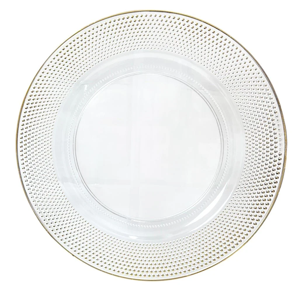 Plato Llano Plástico Koopman / 33 cm / Transparente / Surtido - Image 7