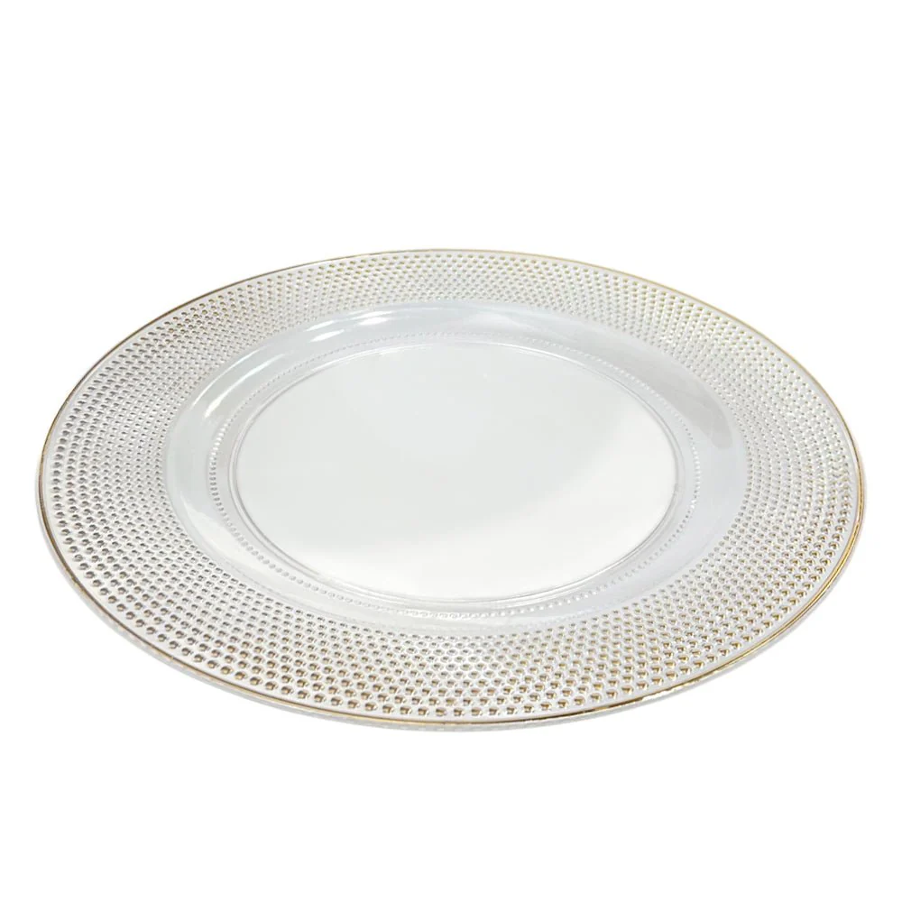 Plato Llano Plástico Koopman / 33 cm / Transparente / Surtido - Image 8
