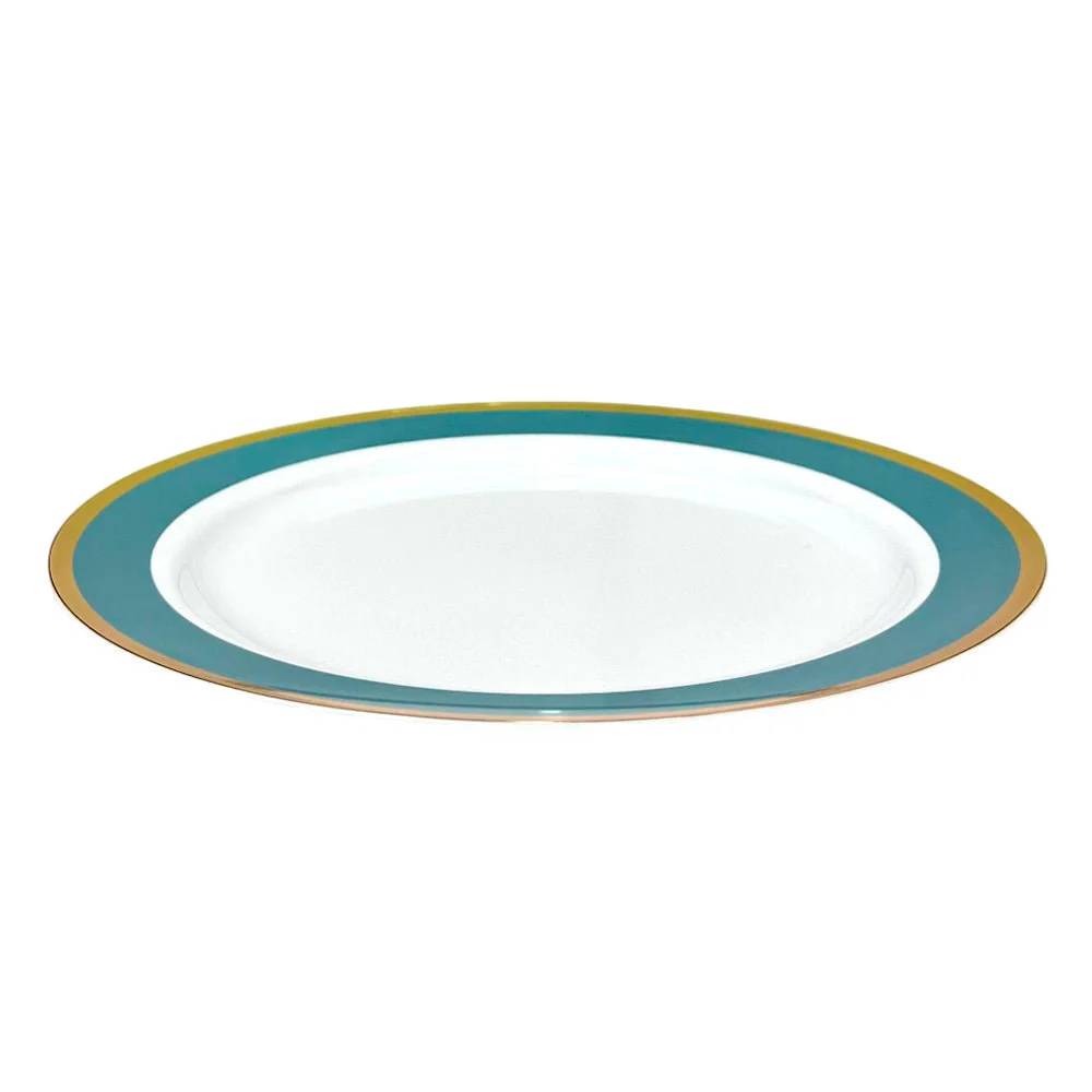 Platos Plástico de 10" Home Elegance / 10 Piezas / Celeste - Image 2