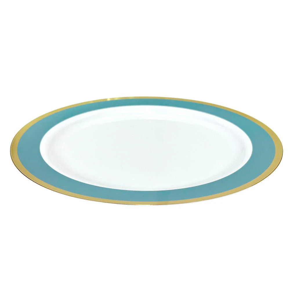 Platos Plástico de 10" Home Elegance / 10 Piezas / Celeste - Image 3