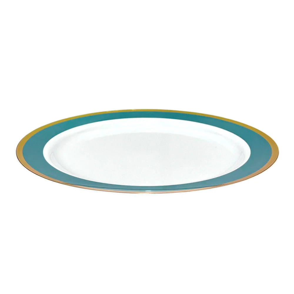 Platos Plástico de 7" Home Elegance / 10 Piezas / Celeste - Image 2