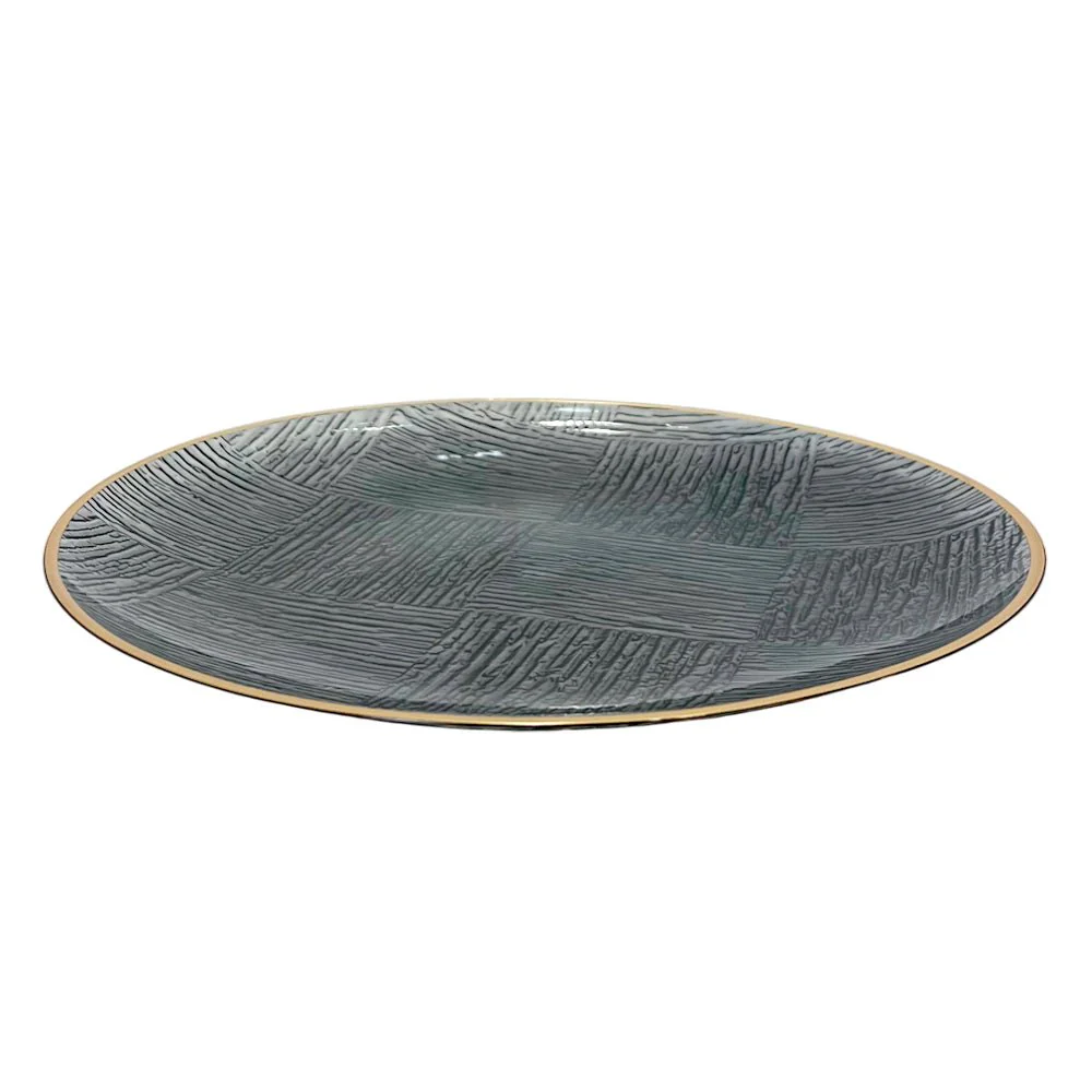 Platos Reutilizables Lillian / 32 Piezas / Negro - Image 3