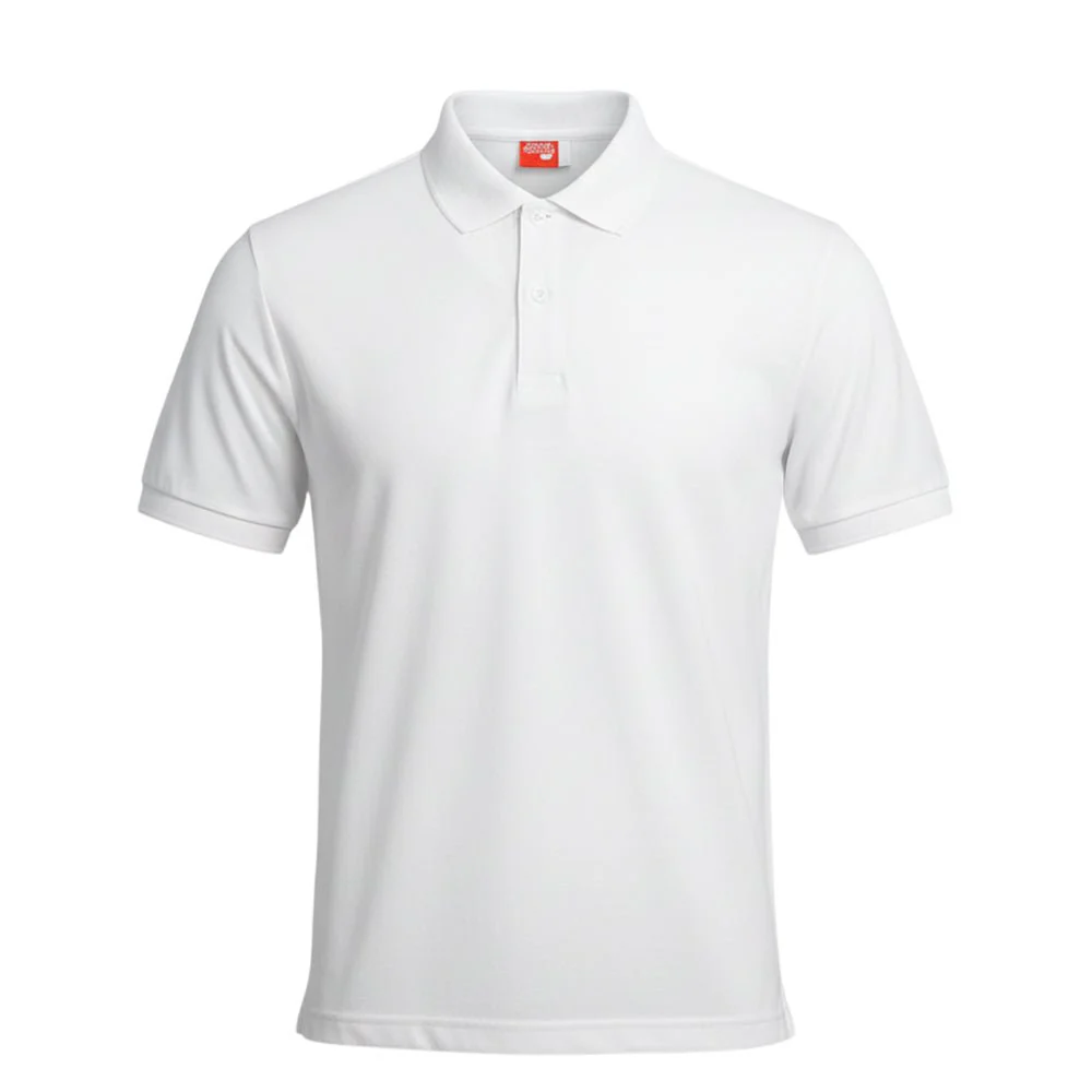 Polo Escolar Imagen School Blanco / Dry Fit / T-20