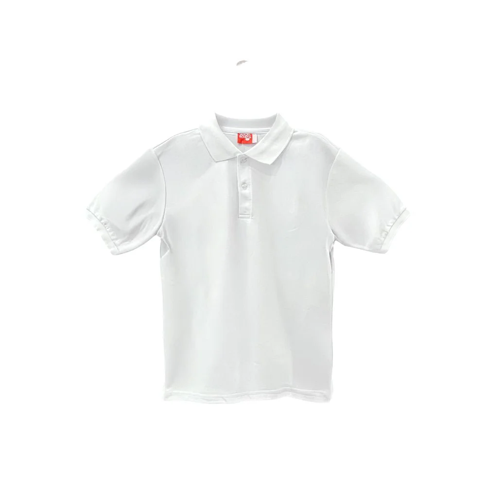 Polo Escolar Imagen School Blanco / Dry Fit / T-4 - Image 2