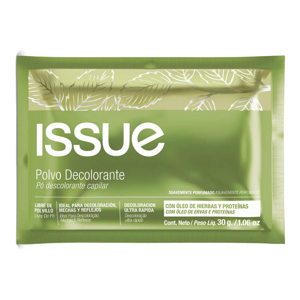 Polvo Decolorante Issue Sachet Hierbas y Proteínas 30g
