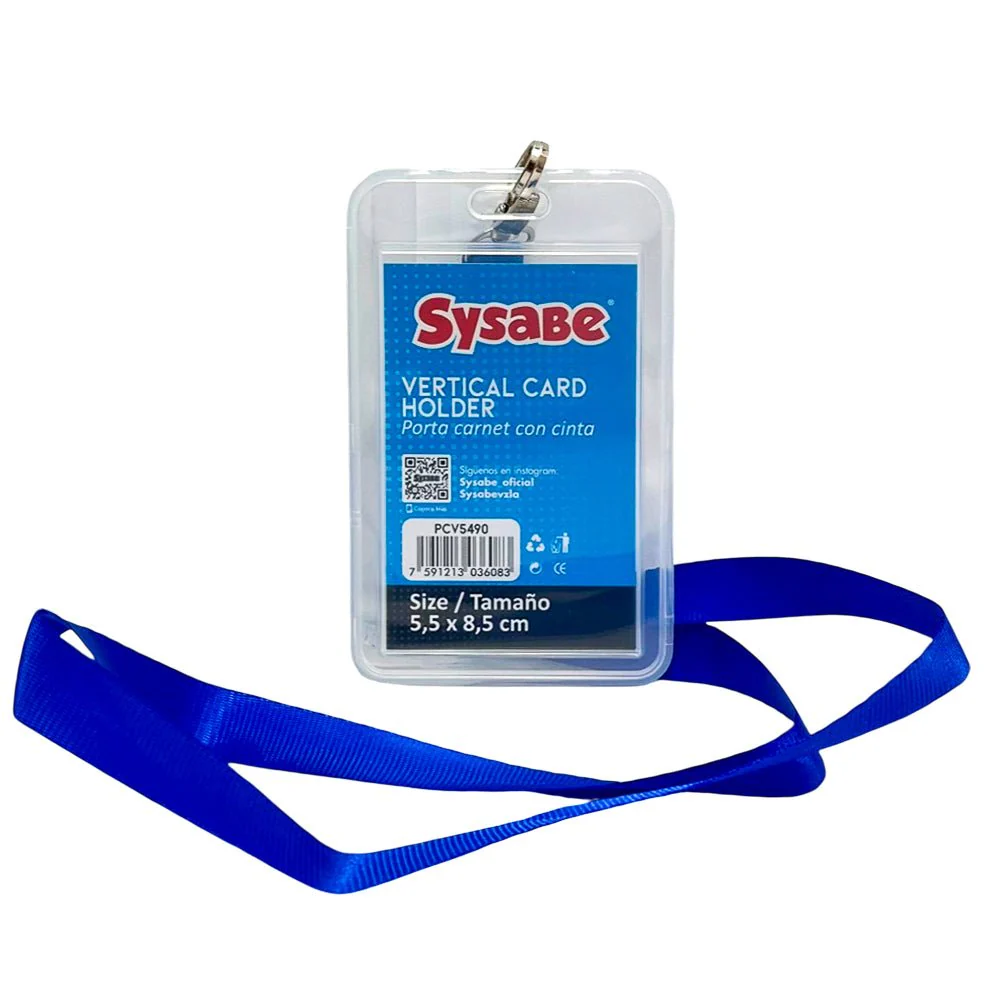 Porta Carnet Plástico Sysabe