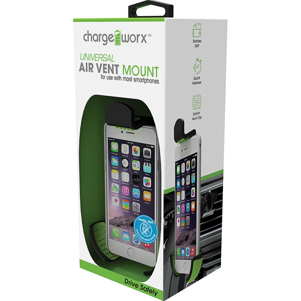 Porta Chargeworx Celular Para Carro