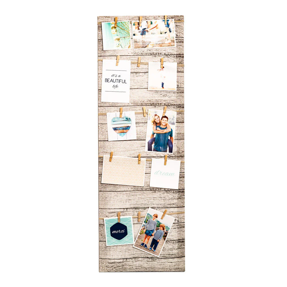 Portarretrato Home Elegance Con 15 Horquillas de Canvas
