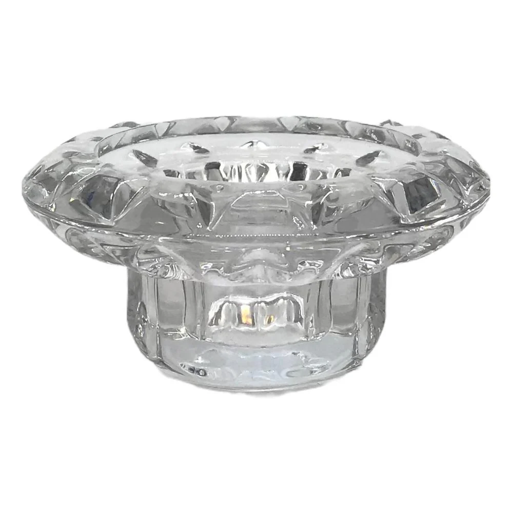Portavela Home Elegance de Vidrio Redondo