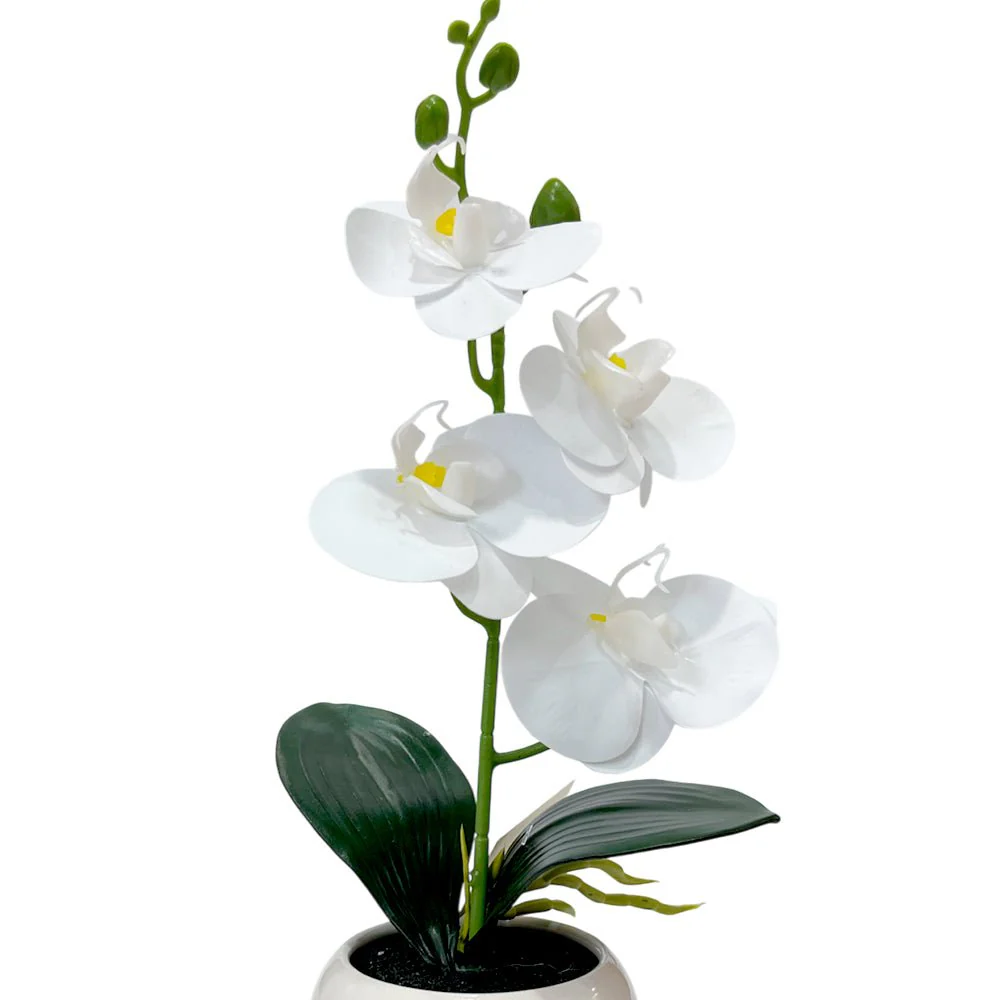 Pote Decorativo Con Orquidea Home Elegance 30 cm - Surtido - Image 3