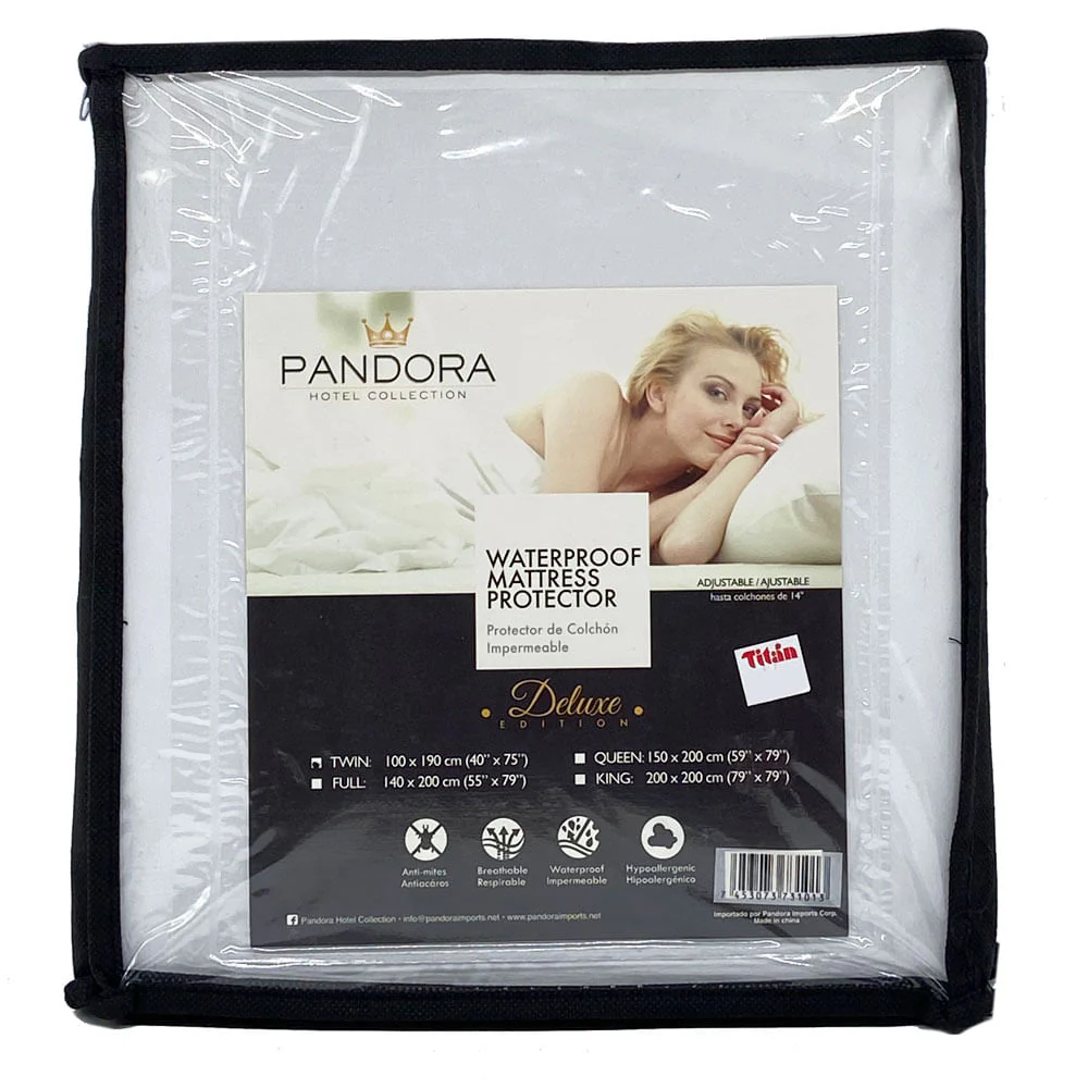 Protector de Colchón Impermeable Pandora Deluxe 40" x 75" - TWIN